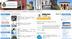 Desktop Screenshot of comune.calvenzano.bg.it